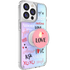 [S2B] Just4U Deco Acrylic Tok hologram Case _Phone bumper and tok set  iPhone _  Made in Korea